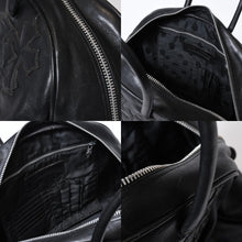Load image into Gallery viewer, CHROME HEARTS クロムハーツ GYM MD ジムバッグ ミディアム ハンドバッグ オールド セメタリークロスパッチ 14パッチ 美品 中古 4b013115