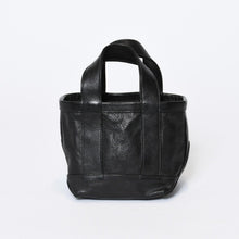 Load image into Gallery viewer, CHROME HEARTS クロムハーツ ミニハンドバッグ CHクロスパッチ 1パッチ カーフレザー ブラック ブルー 美品 中古 4b013116
