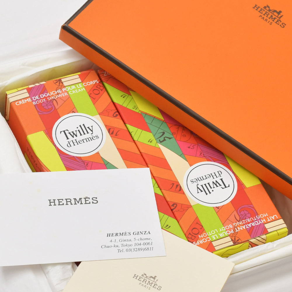 New and unused HERMES Twilly D'Hermes Body Shower Cream Moisturizing Body Lotion Used 4b13130