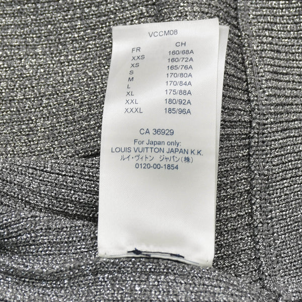 新品同様 LOUIS VUITTON ルイヴィトン × VIRGIL ABLOH ヴァージル アブロー 19SS ベスト RM192 OYW HHN71W サイズS シルバー 中古 4b013356