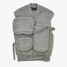 Load image into Gallery viewer, 新品同様 LOUIS VUITTON ルイヴィトン × VIRGIL ABLOH ヴァージル アブロー 19SS ベスト RM192 OYW HHN71W サイズS シルバー 中古 4b013356