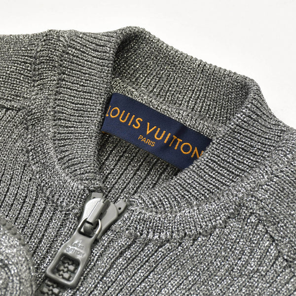 新品同様 LOUIS VUITTON ルイヴィトン × VIRGIL ABLOH ヴァージル アブロー 19SS ベスト RM192 OYW HHN71W サイズS シルバー 中古 4b013356