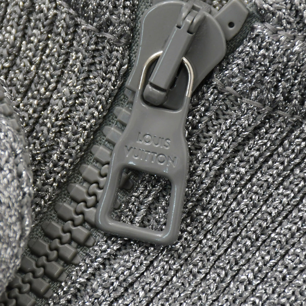 新品同様 LOUIS VUITTON ルイヴィトン × VIRGIL ABLOH ヴァージル アブロー 19SS ベスト RM192 OYW HHN71W サイズS シルバー 中古 4b013356