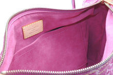 Load image into Gallery viewer, 新品同様 LOUIS VUITTON ルイヴィトン バギーPM ワンショルダーバッグ M95212 モノグラム デニム レザー ピンク 中古 4b013365