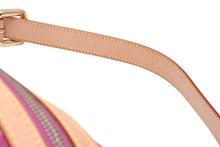 Load image into Gallery viewer, 新品同様 LOUIS VUITTON ルイヴィトン バギーPM ワンショルダーバッグ M95212 モノグラム デニム レザー ピンク 中古 4b013365