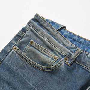ksubi スビ デニムパンツ ネイビー サイズ33 アンティークゴールド金具 コットン 美品 中古 4b013498