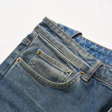 Load image into Gallery viewer, ksubi スビ デニムパンツ ネイビー サイズ33 アンティークゴールド金具 コットン 美品 中古 4b013498
