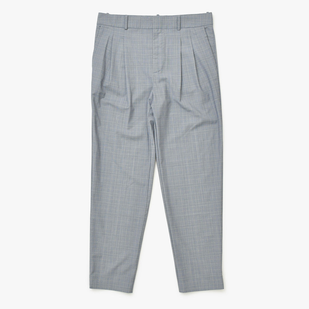 Very Good Condition FAITH CONNEXION Glen Check Slacks Pants M1519T00031 Cotton Polyester Size 48 Used 4b013500