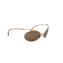 Load image into Gallery viewer, 極美品 CHANEL シャネル リムレス サングラス アイウェア 40001c.102/93 サイズ63□20 125 ブラウン 中古 4b013491