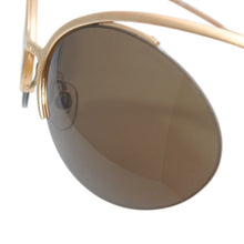 Load image into Gallery viewer, 極美品 CHANEL シャネル リムレス サングラス アイウェア 40001c.102/93 サイズ63□20 125 ブラウン 中古 4b013491