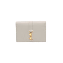 Load image into Gallery viewer, 極美品 YVES SAINT LAURENT イヴサンローラン コインケース カードケース レザー ホワイト 中古 4b013497