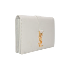 Load image into Gallery viewer, 極美品 YVES SAINT LAURENT イヴサンローラン コインケース カードケース レザー ホワイト 中古 4b013497