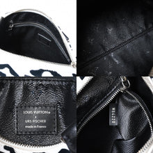 Load image into Gallery viewer, 極美品 LOUIS VUITTON ルイヴィトン スピーディー バンドリエール25 M45563 タフテッドモノグラム ブラック ホワイト シルバー金具 中古 4b013563