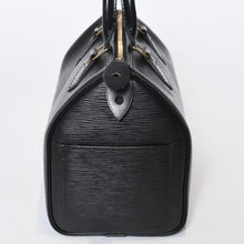 Load image into Gallery viewer, 極美品 LOUIS VUITTON ルイヴィトン スピーディ25 ハンドバッグ M59032 エピレザー ブラック ゴールド金具 中古 4b013540