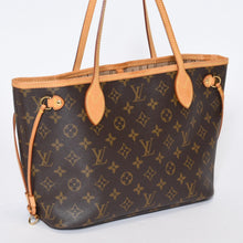 Load image into Gallery viewer, LOUIS VUITTON ルイヴィトン ネヴァーフルPM トートバッグ M40155 モノグラム ブラウン レザー PVC ゴールド金具 美品 中古 4b013548