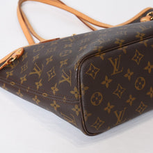 Load image into Gallery viewer, LOUIS VUITTON ルイヴィトン ネヴァーフルPM トートバッグ M40155 モノグラム ブラウン レザー PVC ゴールド金具 美品 中古 4b013548