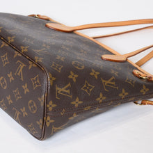 Load image into Gallery viewer, LOUIS VUITTON ルイヴィトン ネヴァーフルPM トートバッグ M40155 モノグラム ブラウン レザー PVC ゴールド金具 美品 中古 4b013548