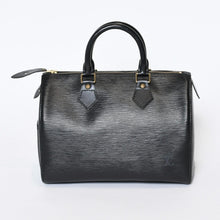 Load image into Gallery viewer, LOUIS VUITTON ルイヴィトン スピーディ25 ハンドバッグ M59032 エピレザー ブラック ゴールド金具 美品 中古 4b013556