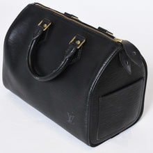 Load image into Gallery viewer, LOUIS VUITTON ルイヴィトン スピーディ25 ハンドバッグ M59032 エピレザー ブラック ゴールド金具 美品 中古 4b013556