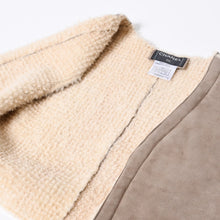 Load image into Gallery viewer, CHANEL シャネル ムートンベスト P26962V20015 サイズ34 ココマーク ウール ブラウン ベージュ アーカイブ 美品 中古 4b013239
