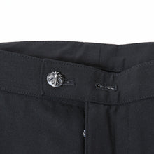 Load image into Gallery viewer, 新品未使用 CHROME HEARTS クロムハーツ スラックス フレアニー BSフレア パンツ サイズ29 ウール ブラック 中古 4b013112