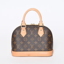 Load image into Gallery viewer, LOUIS VUITTON ルイヴィトン モノグラム アルマBB ハンドバッグ M53152 ショルダー 2WAY PVC ゴールド金具 美品 中古 4b013555