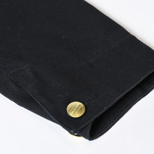 Load image into Gallery viewer, Sacai × Carhartt WIP サカイ×カーハート Jacket ブラック コットン 23-06741 サイズ1 美品 中古 4b013324