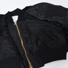 Load image into Gallery viewer, Sacai × Carhartt WIP サカイ×カーハート Jacket ブラック コットン 23-06741 サイズ1 美品 中古 4b013324