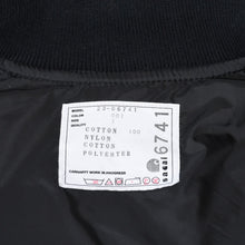 Load image into Gallery viewer, Sacai × Carhartt WIP サカイ×カーハート Jacket ブラック コットン 23-06741 サイズ1 美品 中古 4b013324
