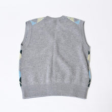 Load image into Gallery viewer, 新品未使用 PRADA プラダ 2024 ベストトライアングル ロゴ P29B39 S000 1513 AMA2 サイズ38 ウール グレー 中古 4b013577