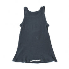 Load image into Gallery viewer, CHROME HEARTS クロムハーツ タンクトップ ノースリーブ サイズL リチャードスターク プリント ブラック 美品 中古 4b013268