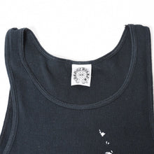 Load image into Gallery viewer, CHROME HEARTS クロムハーツ タンクトップ ノースリーブ サイズL リチャードスターク プリント ブラック 美品 中古 4b013268