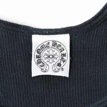 Load image into Gallery viewer, CHROME HEARTS クロムハーツ タンクトップ ノースリーブ サイズL リチャードスターク プリント ブラック 美品 中古 4b013268