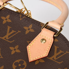 Load image into Gallery viewer, LOUIS VUITTON ルイヴィトン モノグラム アルマBB ハンドバッグ M53152 ショルダー 2WAY PVC ゴールド金具 美品 中古 4b013555