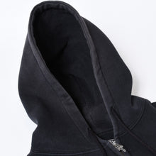 Load image into Gallery viewer, CHROME HEARTS クロムハーツ BSフレア プリント ジップパーカー サーマル ダガージップ ブラック サイズL 美品 中古 4b013509