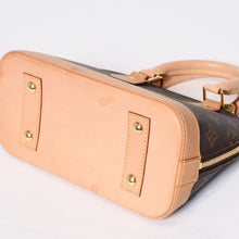 Load image into Gallery viewer, LOUIS VUITTON ルイヴィトン モノグラム アルマBB ハンドバッグ M53152 ショルダー 2WAY PVC ゴールド金具 美品 中古 4b013555