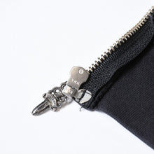 Load image into Gallery viewer, CHROME HEARTS クロムハーツ BSフレア プリント ジップパーカー サーマル ダガージップ ブラック サイズL 美品 中古 4b013509