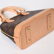 Load image into Gallery viewer, LOUIS VUITTON ルイヴィトン モノグラム アルマBB ハンドバッグ M53152 ショルダー 2WAY PVC ゴールド金具 美品 中古 4b013555