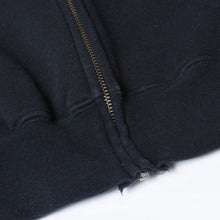 Load image into Gallery viewer, CHROME HEARTS クロムハーツ CHクロス プリント ジップパーカー サーマル ダガージップ ブラック サイズS 美品 中古 4b013510