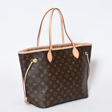 Load image into Gallery viewer, 新品未使用 LOUIS VUITTON ルイヴィトン ネヴァーフルMM トートバッグ M46975 モノグラム ブラウン ゴールド金具 中古 4b013524
