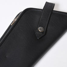 Load image into Gallery viewer, 極美品 CHROME HEARTS クロムハーツ SAW ソウ ノコギリ 鋸 クロスボール ホースシュー エボニーウッド シルバー925 中古 4b013097