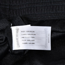 Load image into Gallery viewer, 新品未使用 CHROME HEARTS クロムハーツ MESH VARSITY SHORTS ハーフパンツ メッシュパンツ ブラック サイズS 中古 4b013271