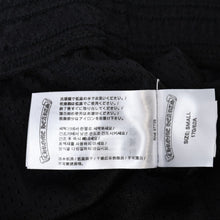 Load image into Gallery viewer, 新品未使用 CHROME HEARTS クロムハーツ MESH VARSITY SHORTS ハーフパンツ メッシュパンツ ブラック サイズS 中古 4b013271
