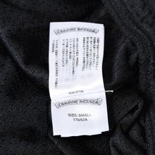 Load image into Gallery viewer, 新品未使用 CHROME HEARTS クロムハーツ MESH VARSITY SHORTS ハーフパンツ メッシュパンツ ブラック サイズS 中古 4b013271