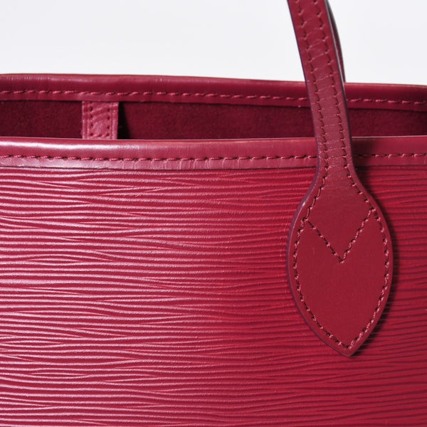 LOUIS VUITTON ルイヴィトン ネヴァーフル PM ハンドバッグ M40959 エピレザー ボルドー シルバー金具 美品 中古 4b013566