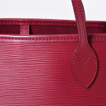 Load image into Gallery viewer, LOUIS VUITTON ルイヴィトン ネヴァーフル PM ハンドバッグ M40959 エピレザー ボルドー シルバー金具 美品 中古 4b013566