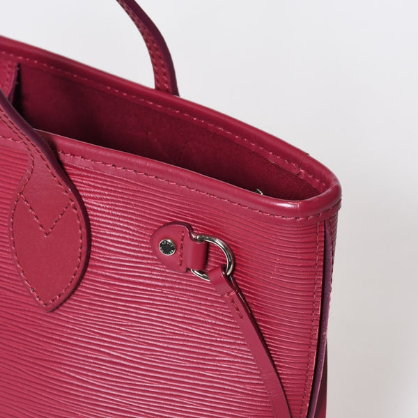 LOUIS VUITTON ルイヴィトン ネヴァーフル PM ハンドバッグ M40959 エピレザー ボルドー シルバー金具 美品 中古 4b013566