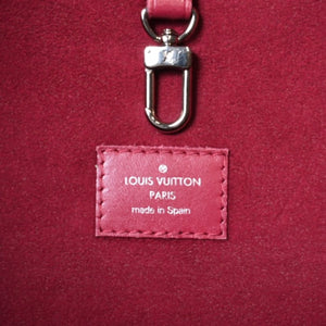 LOUIS VUITTON ルイヴィトン ネヴァーフル PM ハンドバッグ M40959 エピレザー ボルドー シルバー金具 美品 中古 4b013566