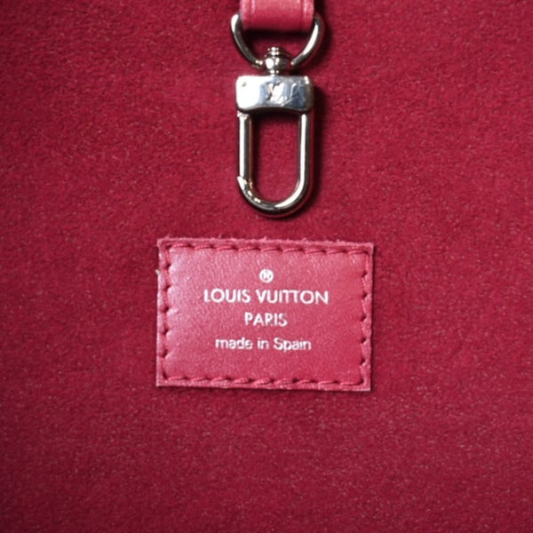 LOUIS VUITTON ルイヴィトン ネヴァーフル PM ハンドバッグ M40959 エピレザー ボルドー シルバー金具 美品 中古 4b013566