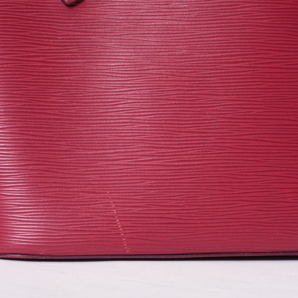 LOUIS VUITTON ルイヴィトン ネヴァーフル PM ハンドバッグ M40959 エピレザー ボルドー シルバー金具 美品 中古 4b013566